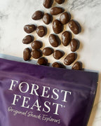 Forest Feast Belgian Milk Chocolate Jumbo Raisins - Fully Dipped Premium Snack