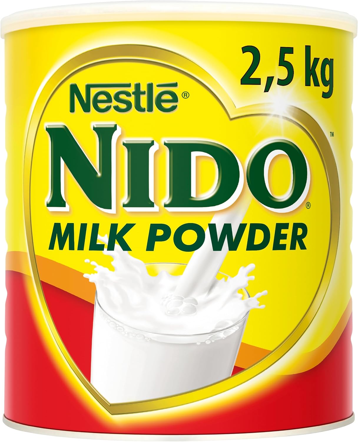 Nido Instant Full Cream Milk Powder 2.5kg  Fresh Milk Substitute for Tea & Coffee