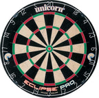 Unicorn Eclipse Pro, Professional Bristle Dartboard with Competition Quality Sisal, Spider and Number Ring, Professional Dart Board for Adults
