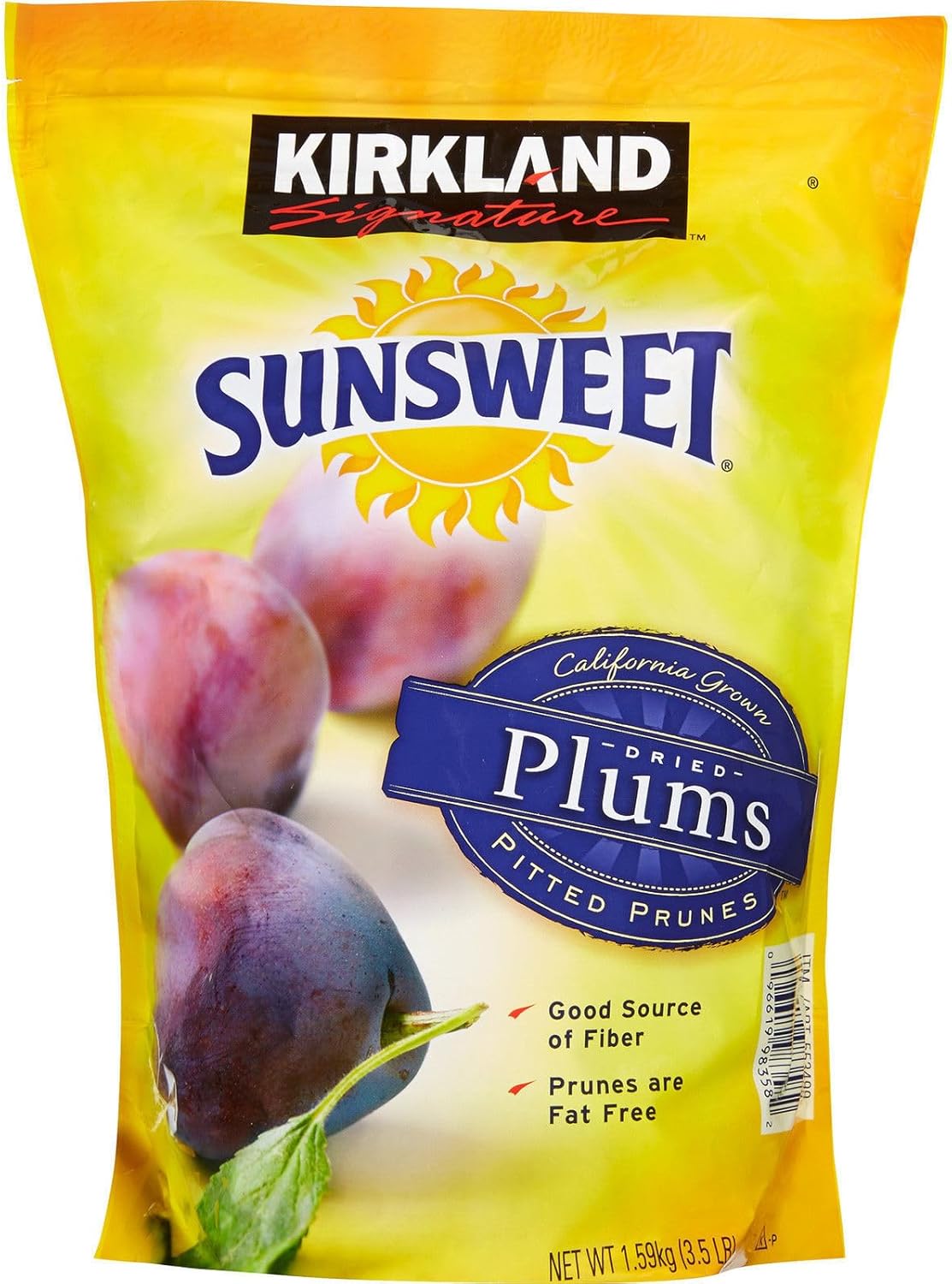 Signature's Dried Plums Pitted Prunes, 56 Ounce