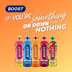 Boost Sports Drink Orange Flavour 12 Isotonic Drink with Vitamin B12 and B6 Electrolyte Drink Maximum Hydration Drinks Low Calorie Vegan Adult Soft Drinks Multipacks 12x500ml