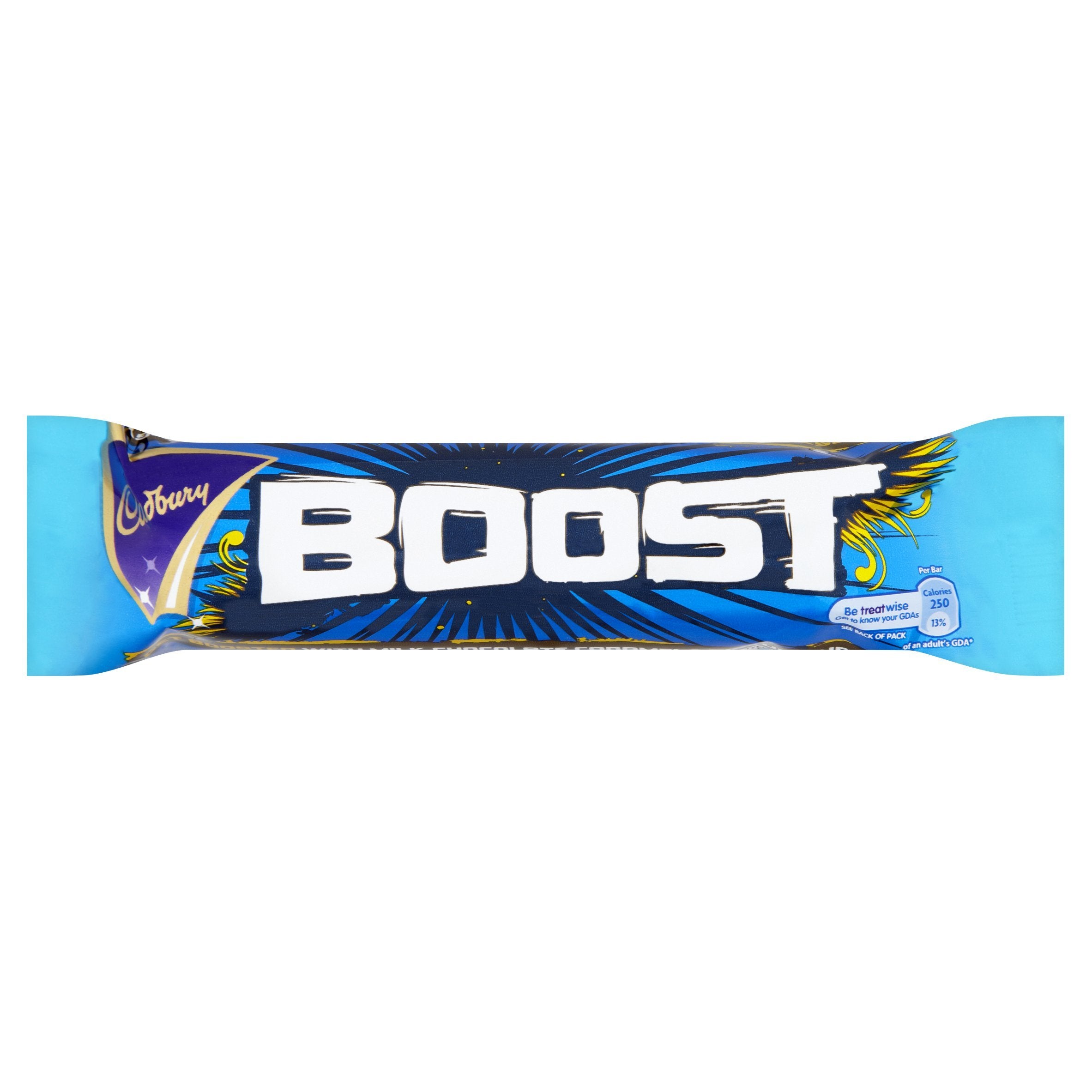 Cadbury Boost Chocolate Standard Bar 48.5 g Taste-Bud x Pack of 24
