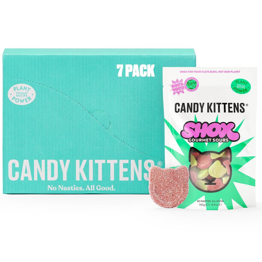 Candy Kittens Sour Watermelon Vegan Sweets (750g Giant Bag)