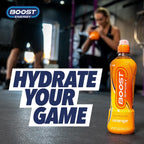 Boost Sports Drink Orange Flavour 12 Isotonic Drink with Vitamin B12 and B6 Electrolyte Drink Maximum Hydration Drinks Low Calorie Vegan Adult Soft Drinks Multipacks 12x500ml