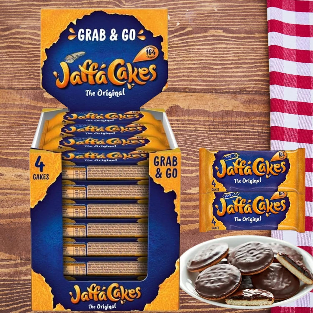 McVitie's The Original Jaffa Cakes Snack Packs - Bulk Display Box (20 x 4 Cakes)