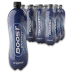 Boost Energy Drink Original Flavour - 24 Pack Drinks with Caffeine, Taurine and Vitamin B | Carbonated Energy Drinks | Gluten Free Vegan Low Calorie Fizzy Drinks Multipack | 24x250ml