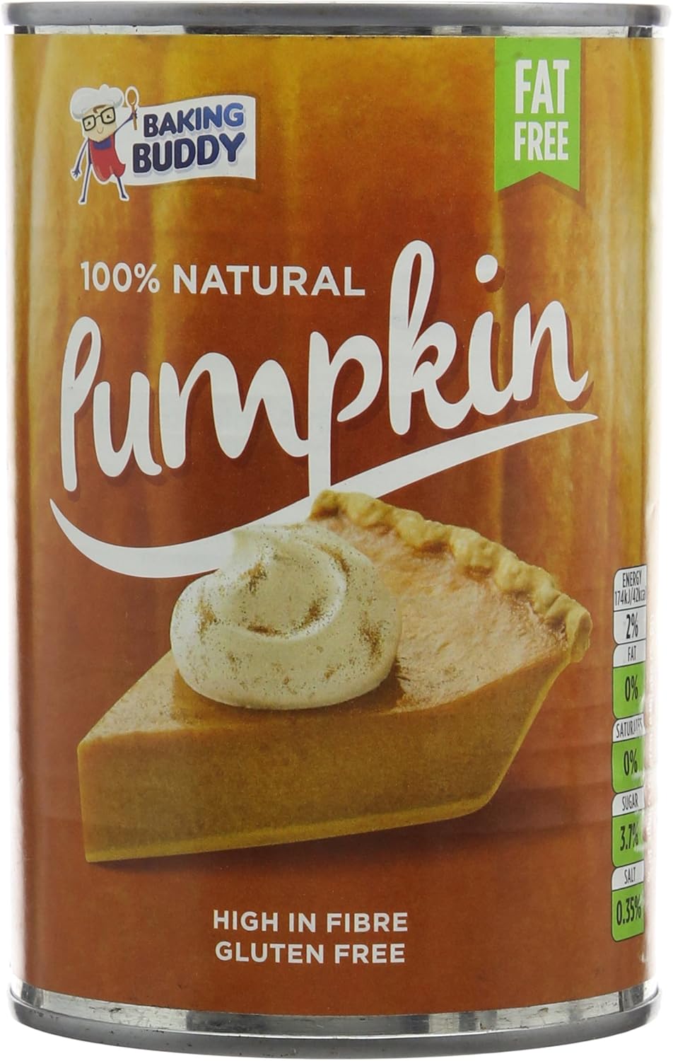 Baking Buddy Natural Pumpkin Puree, 425 g