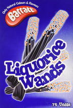 Barratt Liquorice Wands 1.5 kg , (Total 75 units)
