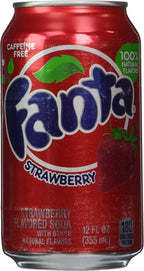 Fanta Strawberry Soda 12oz  12 Pack