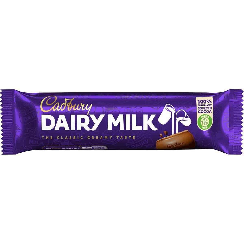 Cadbury Dairy Milk Chocolate Bar 45g x 48 Full Box S.OFFER QUICK Delivery