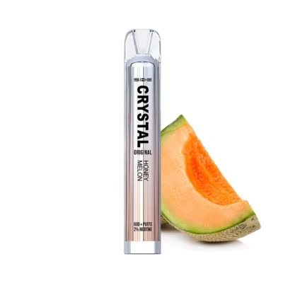 SKE Crystal Bar 600 Disposable Vape - Honey Melon (20mg Nic Salt)