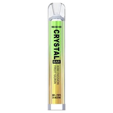 SKE Crystal Bar 600 Disposable Vape - Kiwi Passion Fruit Guava (20mg Nic Salt)
