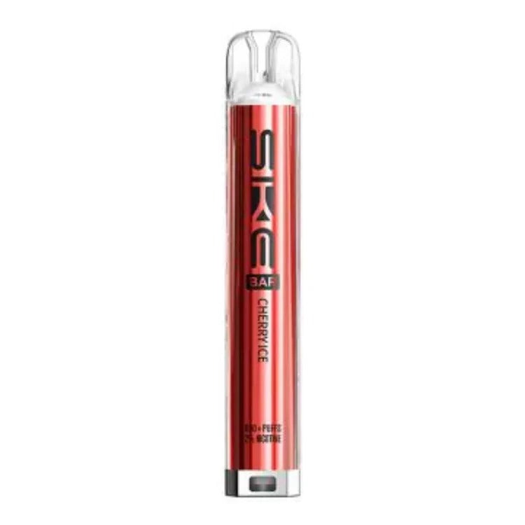 SKE Crystal Bar 600 Disposable Vape - Cherry Ice (20mg Nic Salt)