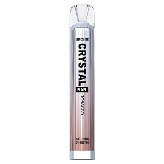 SKE Crystal Bar 600 Disposable Vape - Tobacco (20mg Nic Salt)