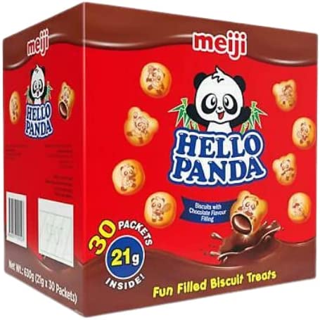 Meiji Hello Panda Chocolate Biscuits  630g Japanese Snack